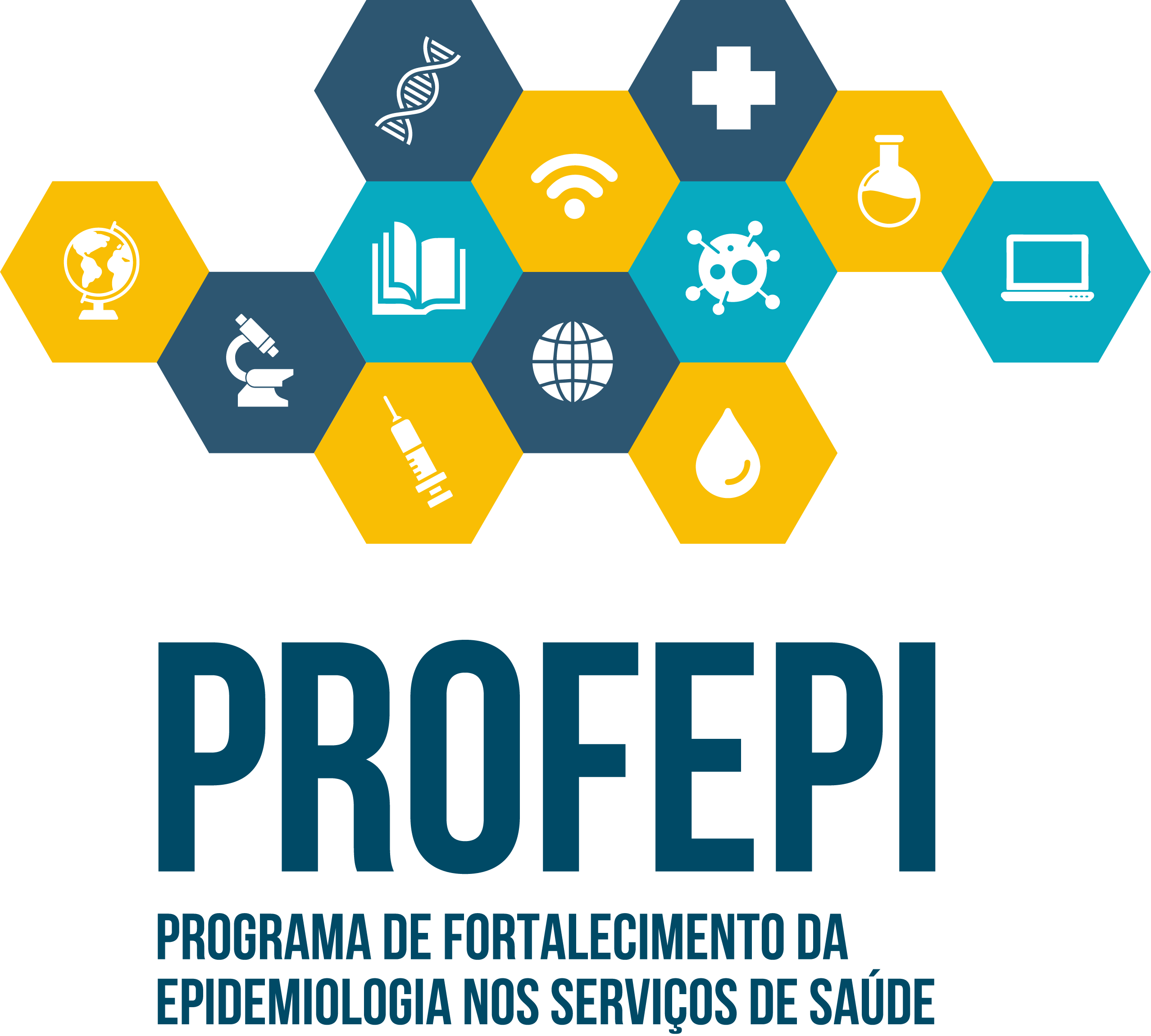 Logo do Programa de Fortalecimento da Epidemiologia nos Serviços de Saúde